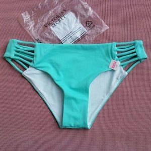 New VS PINK strappy side bikini bottoms